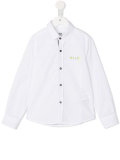 embroidered logo shirt 