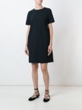 背部蕾丝细节连身裙