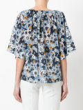 floral print blouse