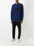 logo print sweatshirt