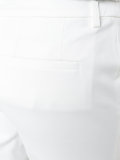 slim-fit cropped trousers