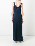 frill trim dress