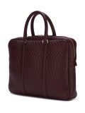 embossed detailing briefcase