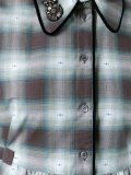 checked shirt dress