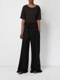 belted palazzo pants