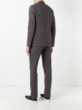 striped two-piece suit
