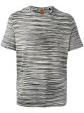 'Distorted Stripe'T恤