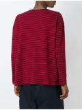 striped loose pullover