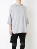 destroyed effect T-shirt