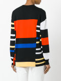 stripe panel jumper