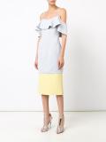 ruffled dress