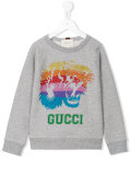 logo print sweatshirt 