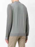 long-sleeved polo top
