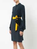 kimono effect shirt dress
