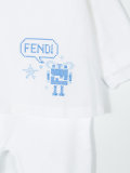 robot babygrow set