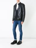 lace-up sleeve jacket