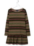 fair isle print dress