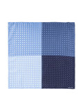 polka dot checked scarf 