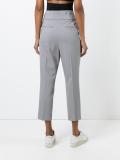 high waisted cropped pants 