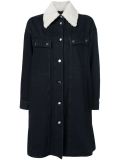 denim midi coat 