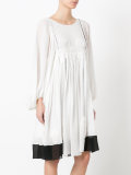 layered frill dress