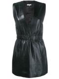 V-neck mini dress