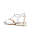 Casati pearl t-bar sandals