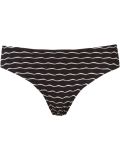 striped bikini bottom