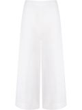 wide leg cropped trousers
