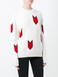patterned jumper 