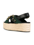 embellished platform sandals