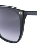 oversize gradient square sunglasses