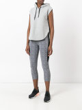 shortsleeved hooded sweatshirt