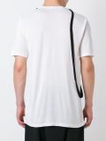 strap detail T-shirt