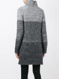turtleneck longsleeved knit dress