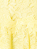 lace flared dress