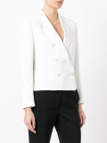 double-breasted blazer