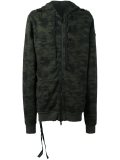 camouflage print hoodie 