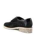 perforated derby shoes