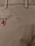 folded hem chino shorts