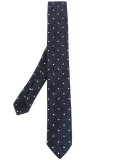 woven polka dot tie 