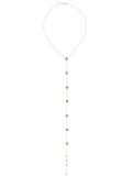 embellished lariat necklace