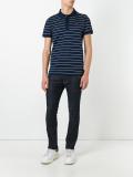 striped polo shirt 