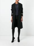 long military style coat