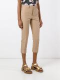 cropped tailored trousers