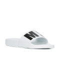 logo print flip flops 