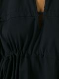 triple drawstring top