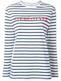 'stéréotype' embroidery T-shirt