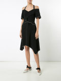 cold-shoulder dress