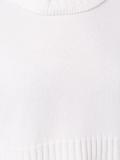 turtleneck ribbed detailing jumper